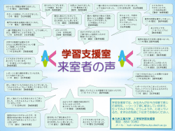 来室者の声 - 九州工業大学戸畑キャンパス