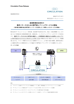 業界リサーチのための専門家ヒアリングサービスの開始