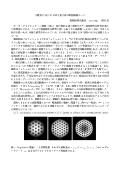 概要 - 数理物理学研究室