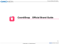 CoordiSnap Official Brand Guide