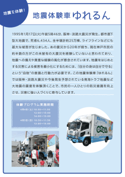 ー995年ー月ー7日(火)午前5時46分、 阪神 ・淡路大震災が発生。 都市