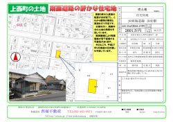上西町の土地 - 西塚不動産