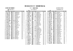 リバーススタートリスト