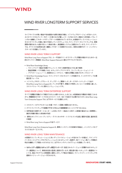 詳細はこちら - Wind River