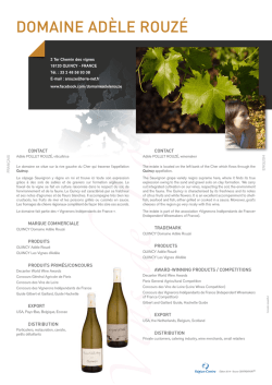 DOMAINE AD&Egrave;LE ROUZ&Eacute;