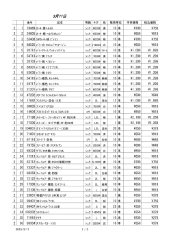 2015/3/11 2便PDF価格表