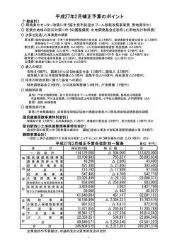 補正予算の概要（PDF：7.1KB）