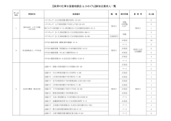参加事業所求人一覧