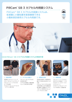 PillCam&reg; SB 3 カプセル内視鏡システム