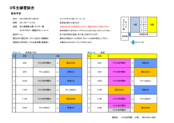 （土） U－9 練習試合