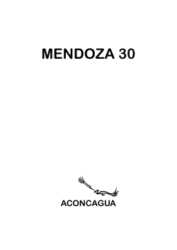 MENDOZA 30 - Aconcagua