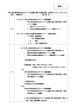 （資料1）改定スケジュール(PDF文書)