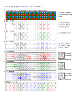ベイヤー配列RGBデータ生画像出力