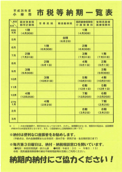 税目 固定資産税 国民健康保険税 後期高齢者 年月 都市計画税 市 県