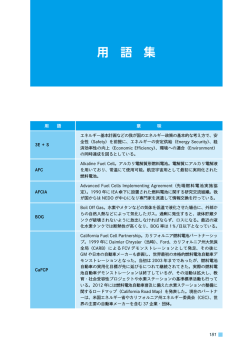用語集 - 新エネルギー・産業技術総合開発機構