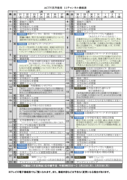 （土曜日）から4月3日