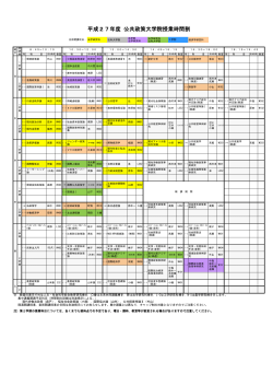 時間割はこちらをご覧ください。