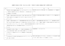 質問・回答（小学校）（PDF形式：212KB）