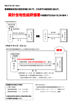設計住宅性能評価書を利用した申請について (ファイル名