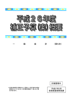 一 般 会 計 （第5次）
