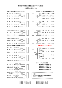 第85回堺市種目別優勝大会（ソフトﾎﾞｰﾙ競技