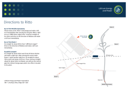 Directions to Ritto - Lithium Energy and Power