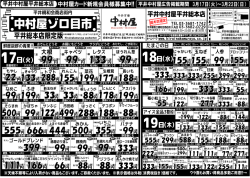 中村屋ゾロ目市