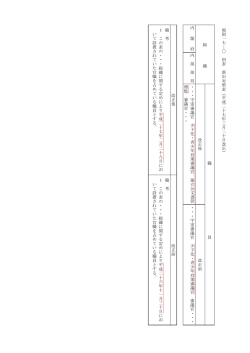 規則一七 ―〇 別表 新旧対照表（平成二 十 七年三月二 十 日改正 ） 職