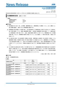 大成建設 - 日本格付研究所