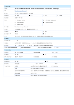 ポーランド日本情報工科大学 Polish-Japanese