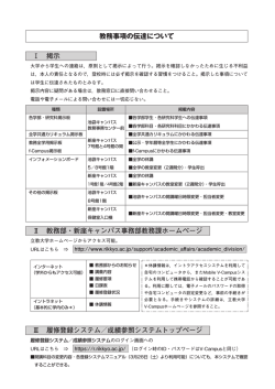 行事予定表 - 検索・閲覧方法