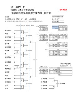 試合開場・時間 pdf