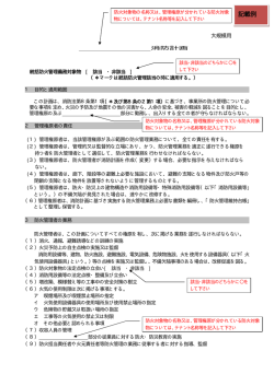 大規模用消防計画【記入例】（PDF形式 51.2KB）