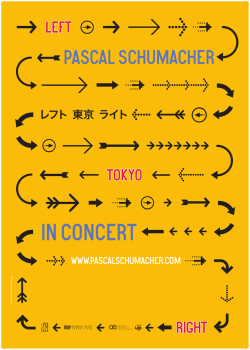 レフト 東京 ライト - Monday Night Productions;pdf