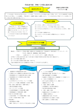 若草中学校いじめ基本方針 - 尼崎市立教育総合センター;pdf