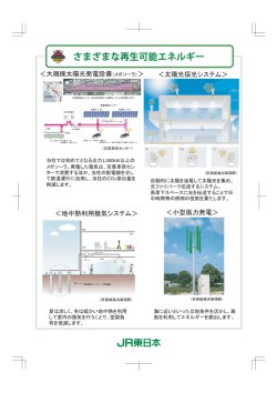 ＜地中熱利用換気システム＞ ＜小型風力発電＞ ＜太陽光採光;pdf