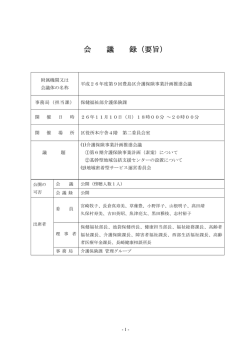 会議録（PDF：177KB）;pdf