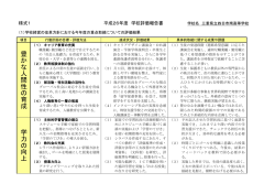 豊 か な 人 間 性 の 育 成 学 力 の 向 上;pdf