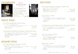 CHAMPAGNE WHITE WINE RED WINE DESSERT WINE;pdf