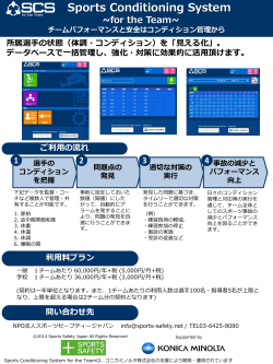 Sports Conditioning System;pdf