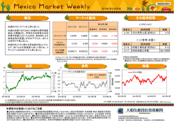 概況 マーケット動向 主な経済指標 為替 金利 株価;pdf