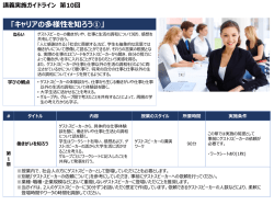 講義実施ガイドライン;pdf