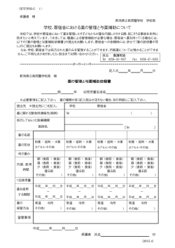 学校、寄宿舎における薬の管理と与薬補助について;pdf