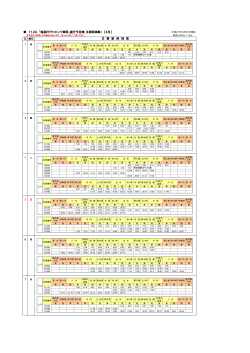 112A 「甑島PRラッピング車両」運行予定表（主要駅掲載） 【4月】 主 要 駅;pdf