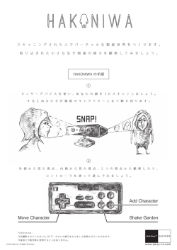 How to play HAKONIWA;pdf