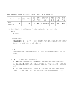 坂田保育所耐震化状況（PDF形式：92KB）;pdf