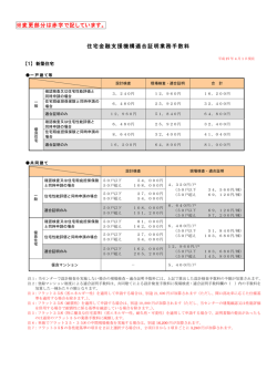 住宅金融支援機構適合証明業務手数料 - 公益財団法人 東京都 防災;pdf