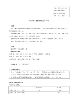 フグによる食中毒の発生について 1 概要 3月28日、隠岐郡内の;pdf