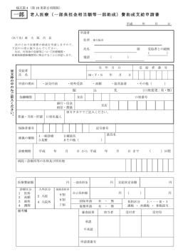 一部 老人医療（一部負担金相当額等一部助成）費助成支給;pdf