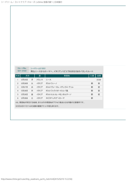 航路表 - e3time;pdf